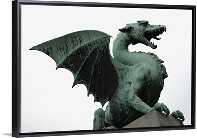 Slovenia, Ljubljana, Dragon Bridge (Zmajski Most)