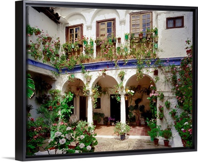 Spain, Andalucia, Typical courtyard (patio)
