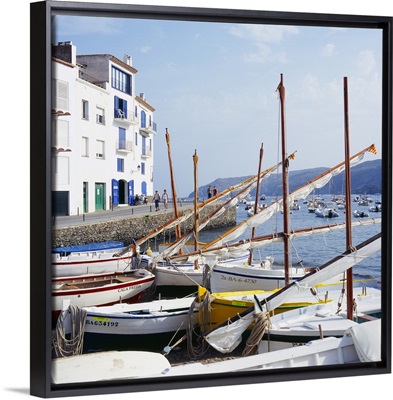 Spain, Catalonia, Costa Brava, Cadaques town