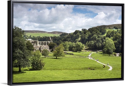 UK, England, Great Britain, Yorkshire Dales National Park, North Yorkshire, Bolton Abbey