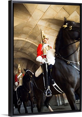 UK, England, London, Household Cavalry Guards, Royal Horse Guards