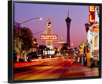 United States, Nevada, Las Vegas, View towards Stratosphere Tower