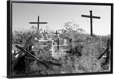 United States, Texas, Terlingua, graveyard