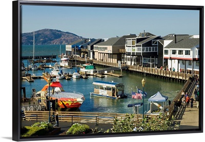 USA, California, San Francisco, Pier 39, Fishermans Wharf