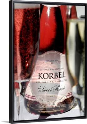 USA, California, Sonoma, Californian Champagne at Korbel Winery