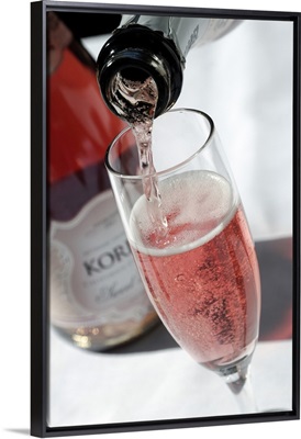 USA, California, Sonoma, Californian Champagne at Korbel Winery