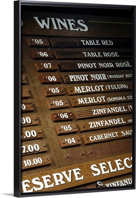 USA, California, Sonoma, Kenwood Vineyards Winery