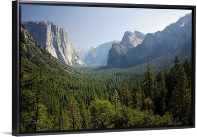 USA, California, Yosemite National Park, Tunnel View, Yosemite Valley