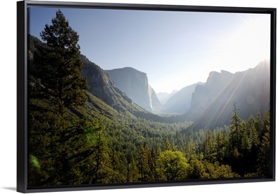 USA, California, Yosemite National Park, Tunnel View, Yosemite Valley