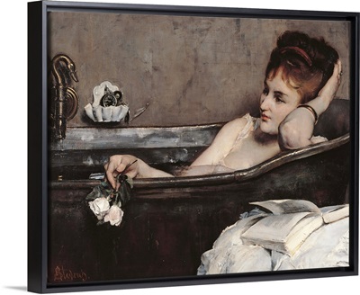 Bath, by Alfred Stevens, c. 1867. Musee d'Orsay, Paris, France