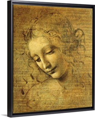Head of a Young Woman La Scapigliata, by Leonardo da Vinci, c. 1508