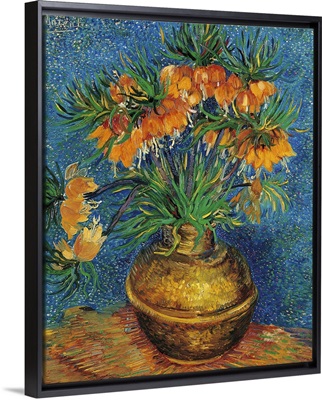 Imperial Crown Fritilaria in a Copper Vase, by Vincent Van Gogh, ca. 1886-1887