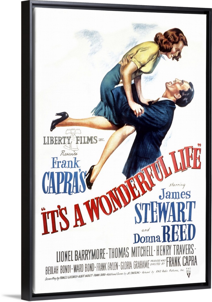 It's a Wonderful Life - Vintage Movie Poster