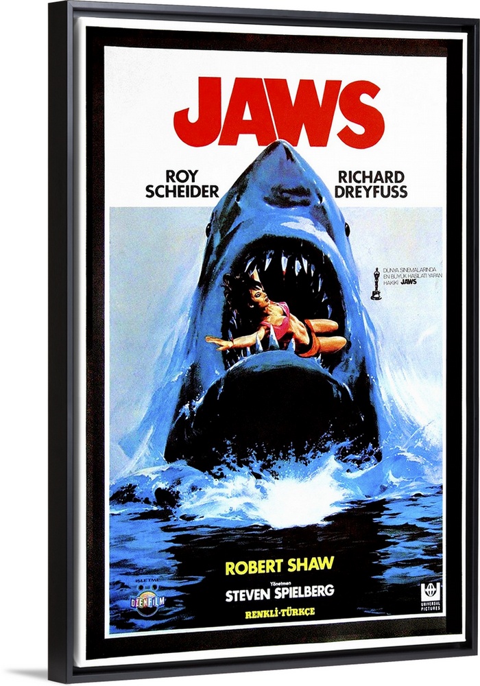 Jaws, Turkish Poster Art, 1975.