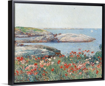 Poppies, Isles of Shoals, America, by Childe Hassam, 1891