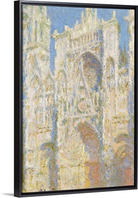 Rouen Cathedral, West Facade, Sunlight, by Claude Monet, 1894