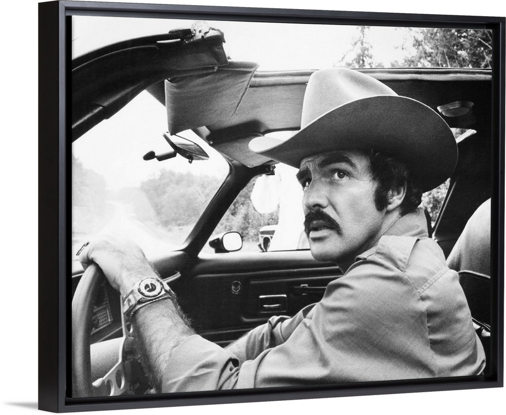 SMOKEY AND THE BANDIT, Burt Reynolds, 1977.