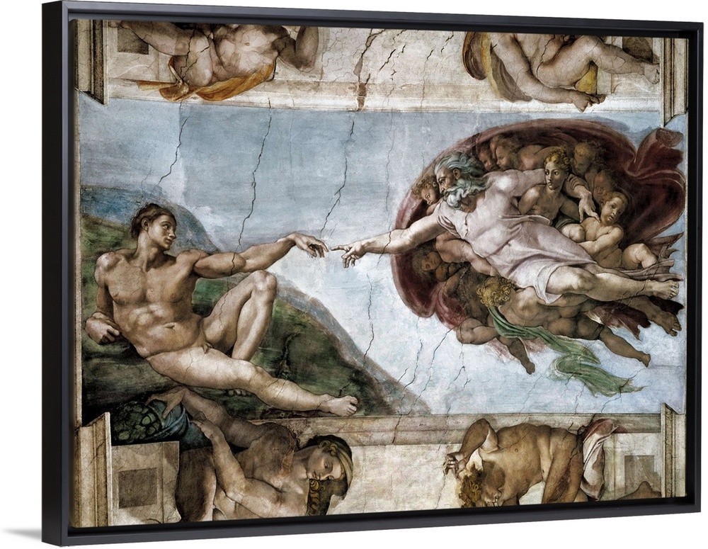 The Creation of Adam, Sistine Chapel