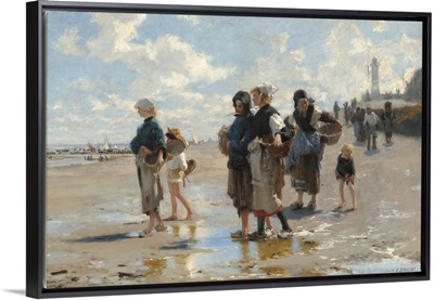 The Oyster Gatherers Of Cancale, 1878