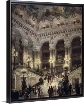 The Stairway of the Opera, Paris