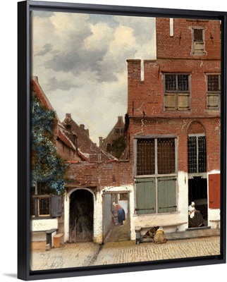 View of Houses in Delft, Johannes Vermeer, 1658
