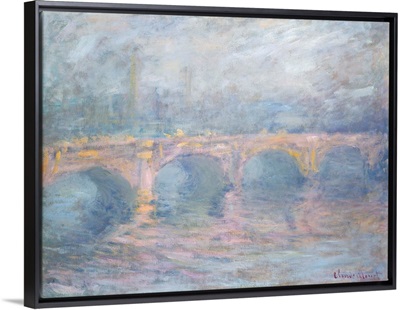 Waterloo Bridge, London, at Sunset, by Claude Monet, 1904