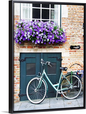 Bruges Door and Bicycle