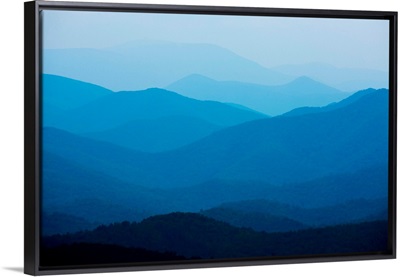 Blue Mountains, Blue Ridge Parkway, Virginia