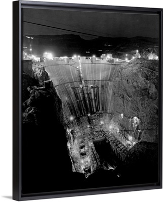 Boulder Dam Under Construction