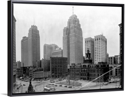 Buildings In Downtown Detroit