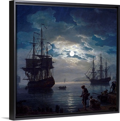 Detail of Night: Seaport