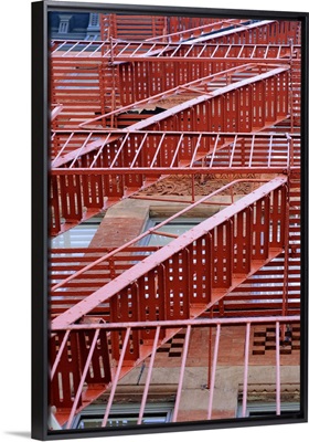 Fire Escape in Soho, Manhattan.