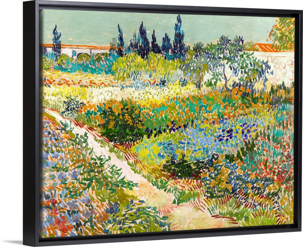 Vincent van Gogh (Dutch, 1853-1890), Garden at Arles, July 1888, oil on canvas, 82.8 x 102 cm (32.6 x 40.2 in), Gemeentemu...