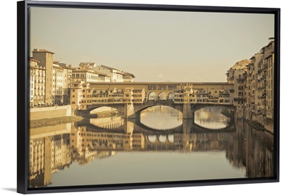 Ponte Vecchio over Arno River, Florence, Italy.