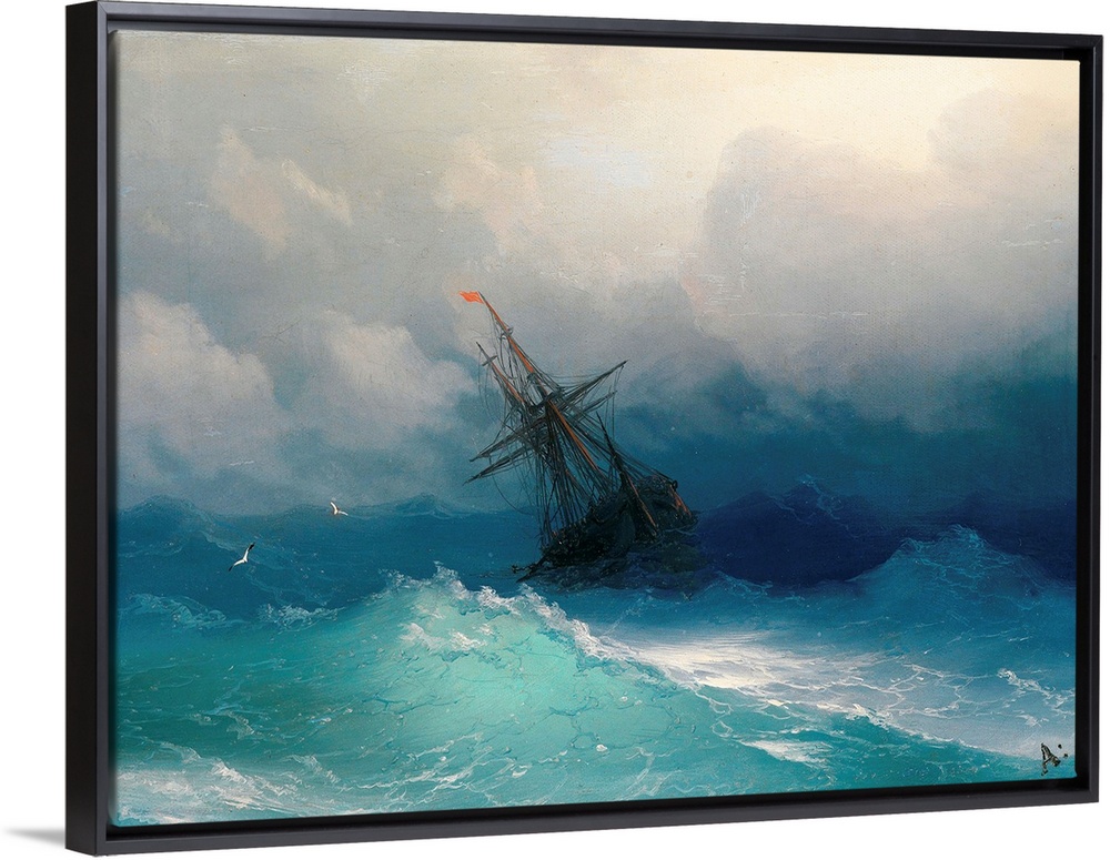 Circa 1885. Oil on canvas. Located in a private collection.