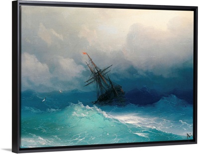 Ship On Stormy Seas