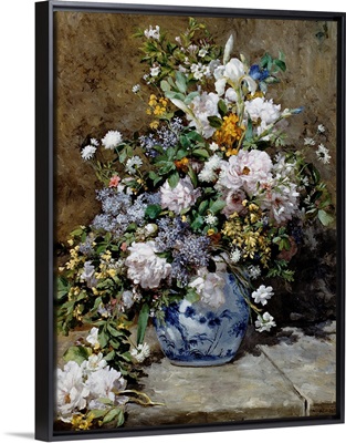 Spring Bouquet By Pierre-Auguste Renoir