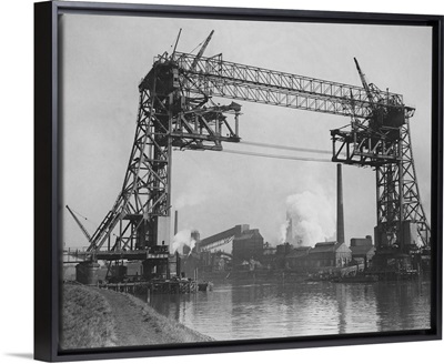 Suspension Bridge In Middlesbrough