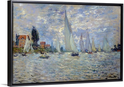 The Boats Or Regatta At Argenteuil