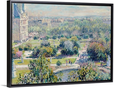 View Of The Tuileries Gardens, Paris