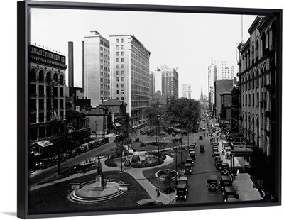 Washington Boulevard, Detroit, 1920