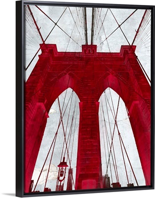 Brooklyn Bridge Red