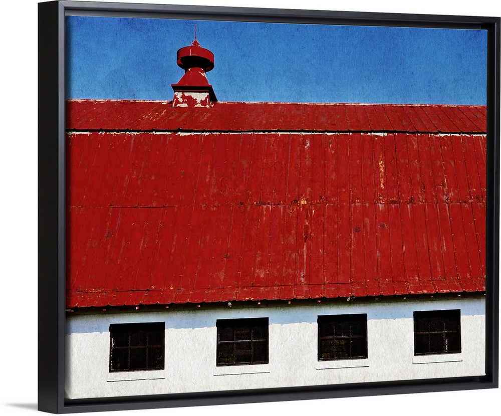 Four Windows and a Red Roof