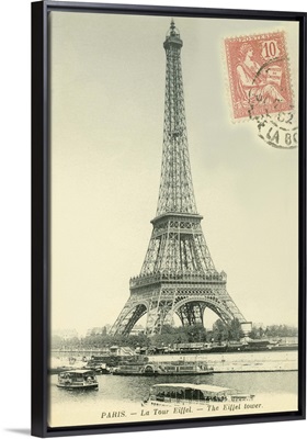 Eiffel Tower Stamped