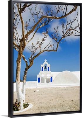 A church in Oia, Santorini, Greece
