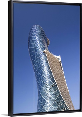 Abu Dhabi, Al Safarat Embassy Area, Capital Gate Tower