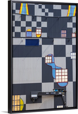 Austria, Vienna, Spittelau, Fernwarme power plant