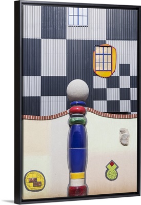 Austria, Vienna, Spittelau, Fernwarme power plant