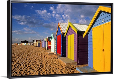 Bathing Huts, Port Phillip Bay, Melbourne, Victoria, Australia