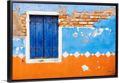Blue Shutters, Burano, Venice, Italy